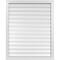Ekena Millwork Vertical Surface Mount PVC Gable Vent: Functional, w/ 2"W x 2"P Brickmould Sill Frame, 34"W x 42"H GVPVE34X4203SF - alternate 1